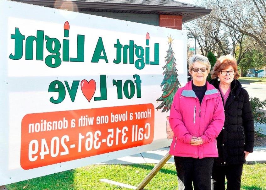 Oneida Health Auxiliary Light a Light for Love 2020